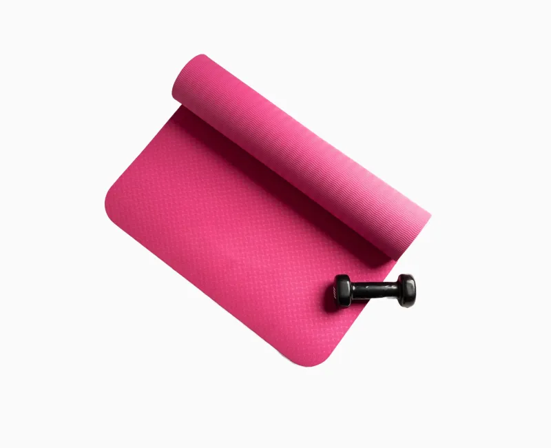 VitalityVibe Yoga Block Set With Dumbbell