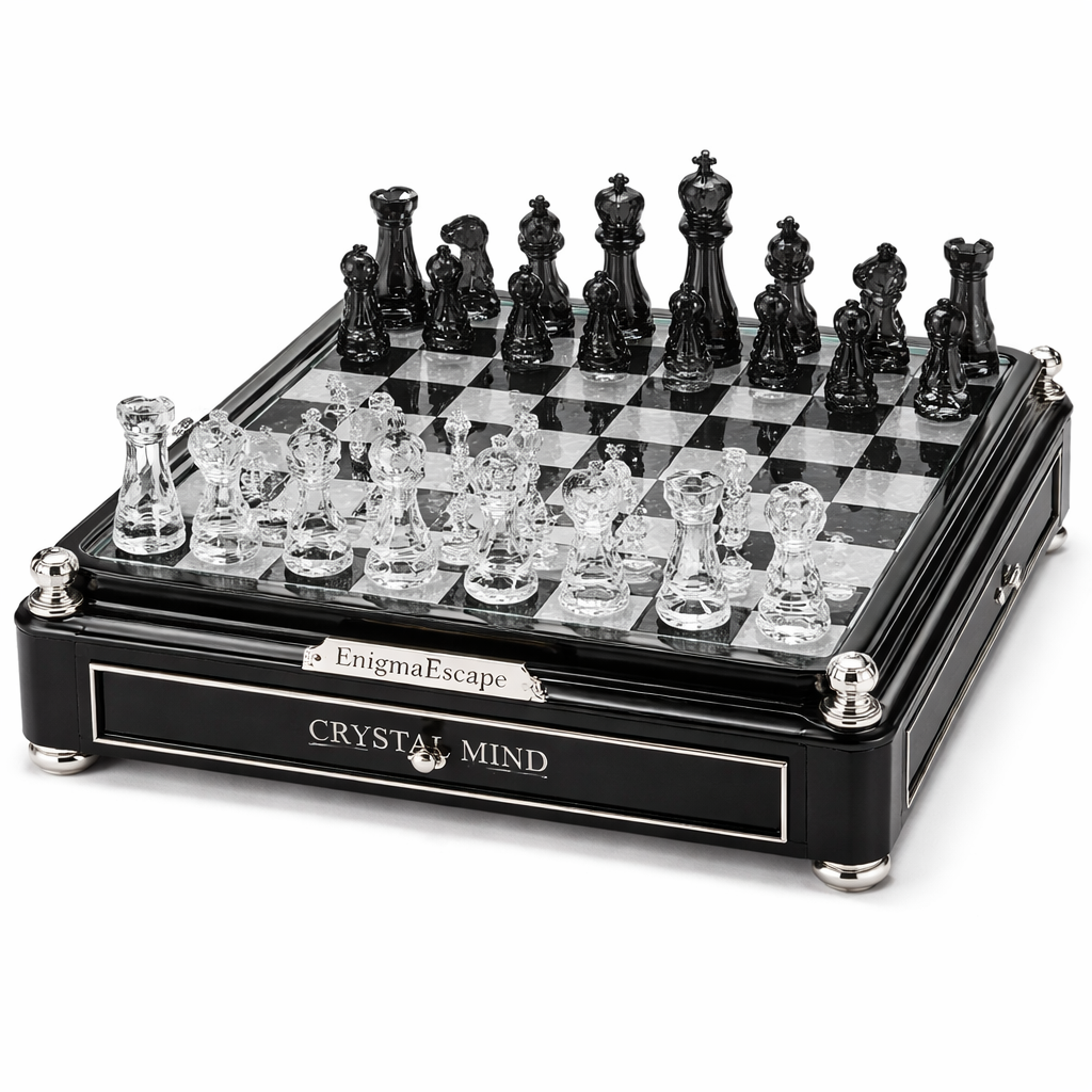 EnigmaEscape Crystal Mind (Chess Board)