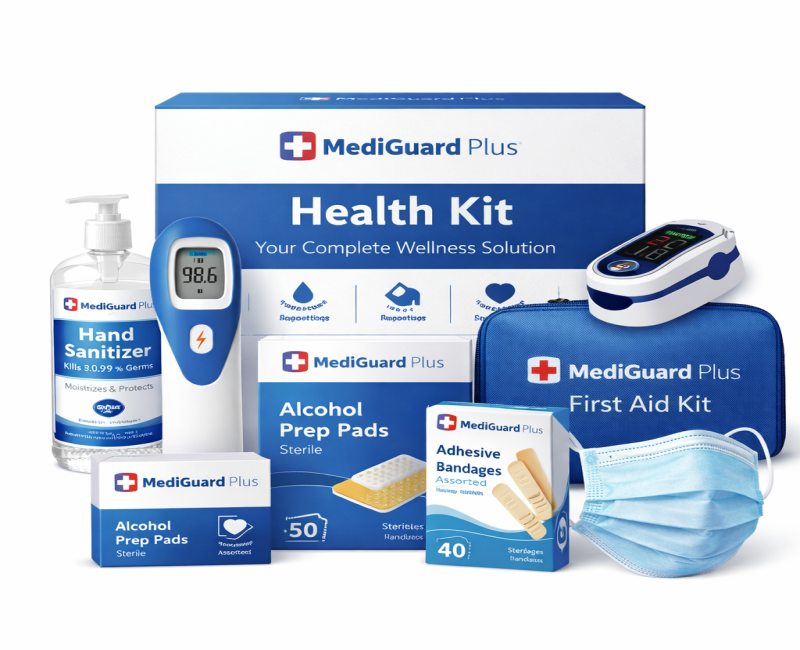 MediGuard Plus Health Kit - Your Complete Wellness Solution