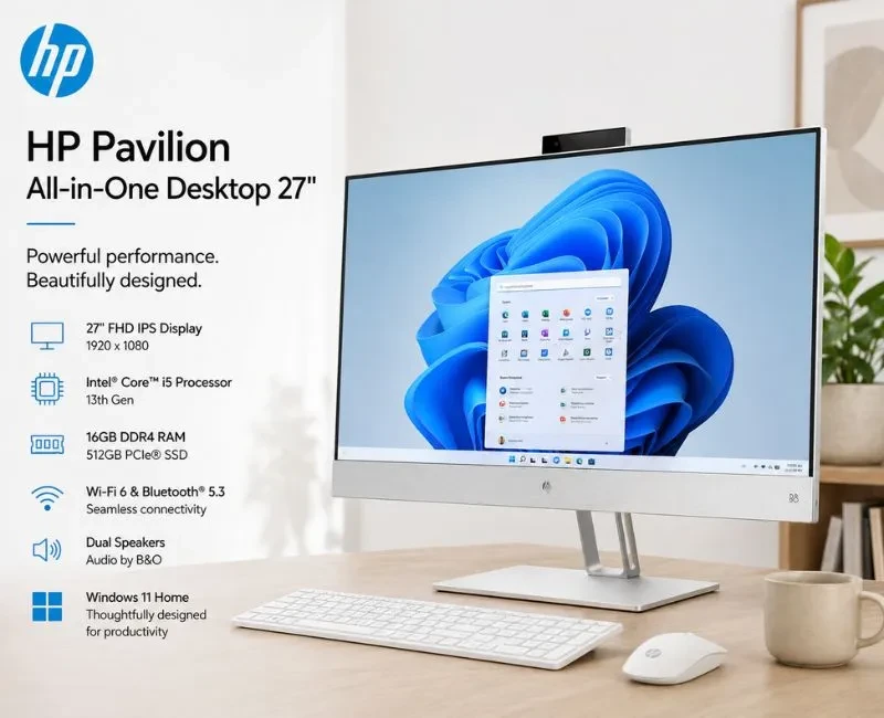 HP Pavilion All-in-One Desktop 27"